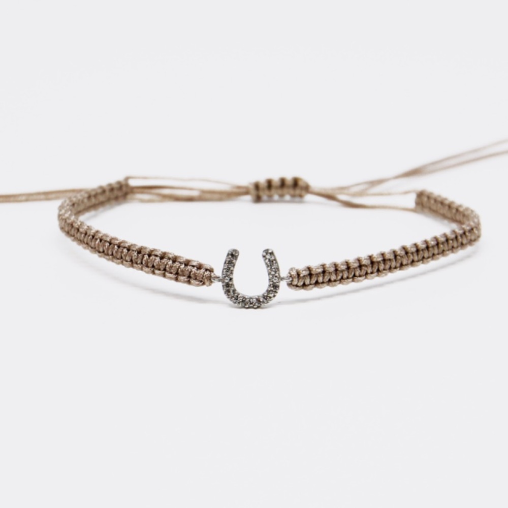 Woven Horeshoe Bracelet